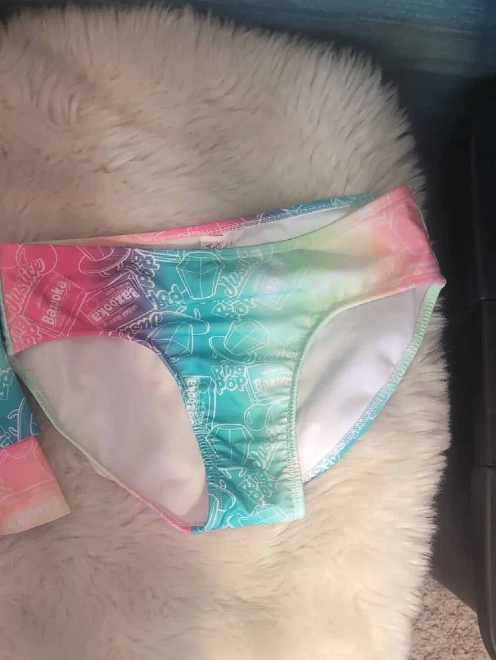 Justice Bazooka Logo 2 Piece Takini M/10
